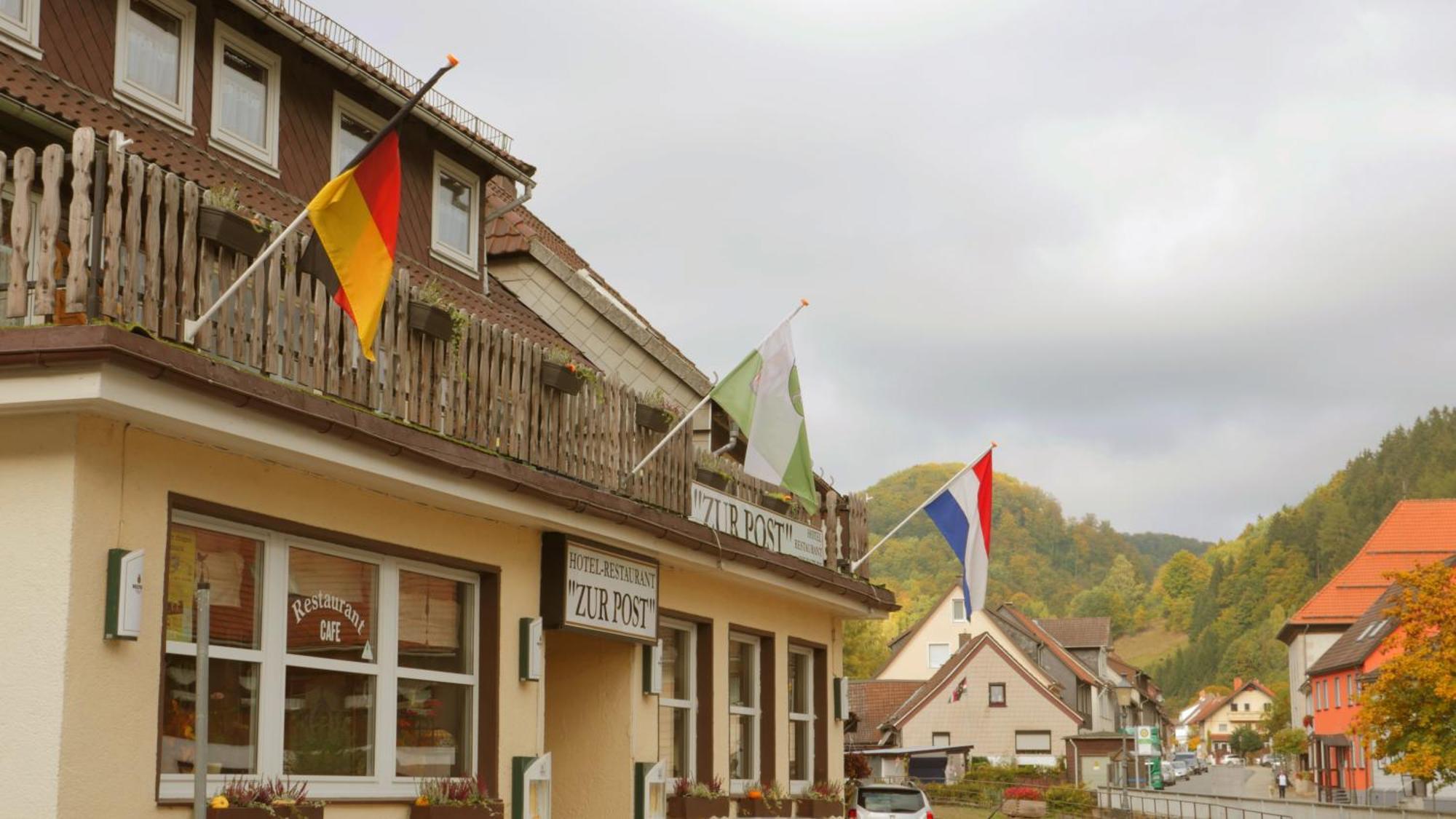 Hotel Zur Post Wieda Exterior foto