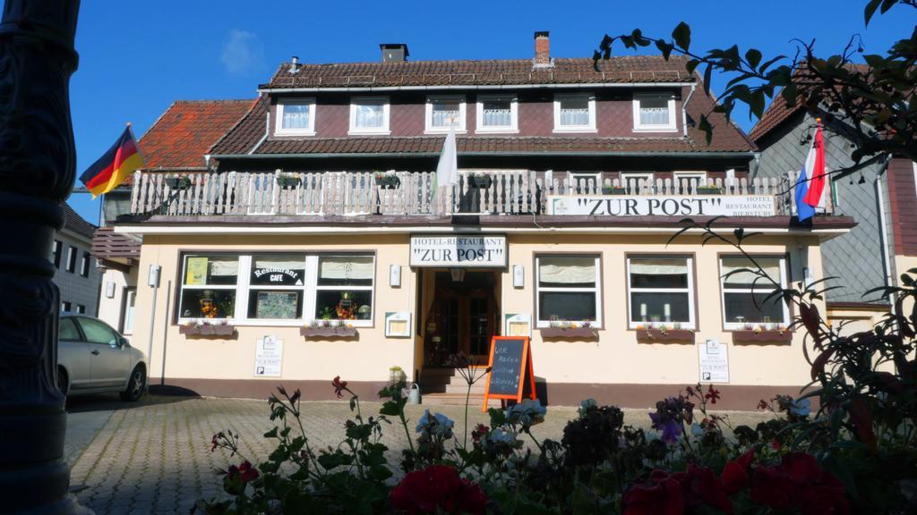 Hotel Zur Post Wieda Exterior foto